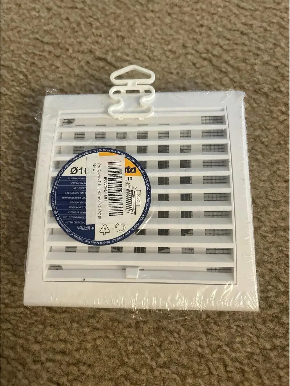 C329 vent system 4” home office kitchen white